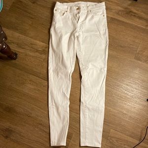 White jeans